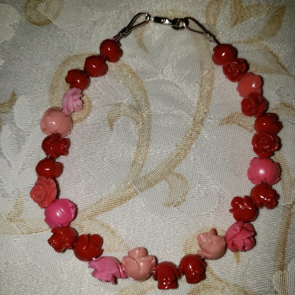 Handmade Red and Pink Rose Set! - Picture 4 of 14